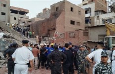 مبانى المصنع المنهار بالمحلة