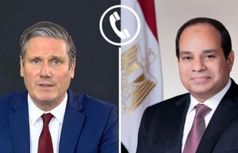 الرئيس السيسي و رئيس وزراء المملكة المتحدة