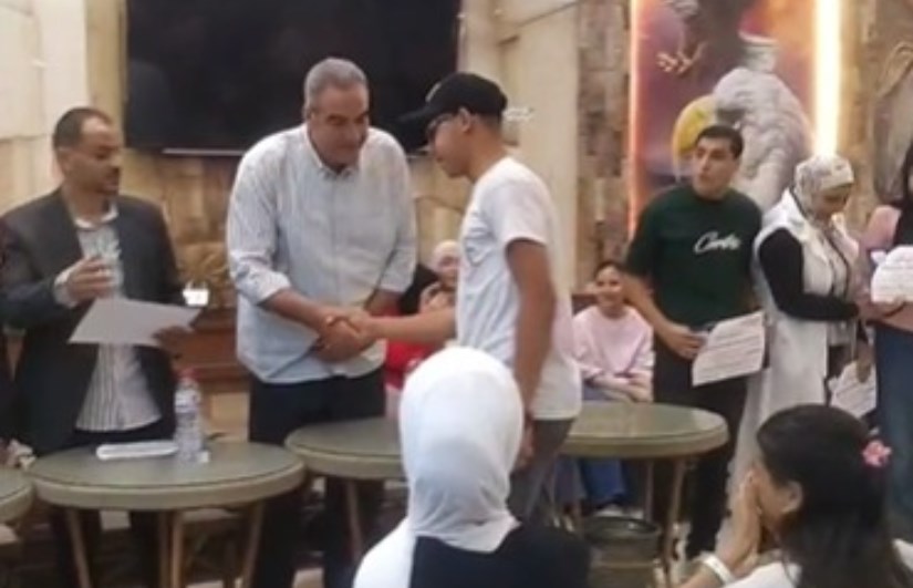 جانب من التكريم 