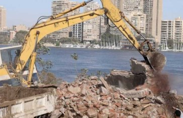 التعديات بقطاع شبرا حلوان 