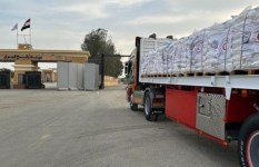 المساعدات الإنسانية لغزة