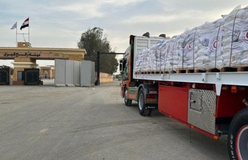 المساعدات الإنسانية لغزة