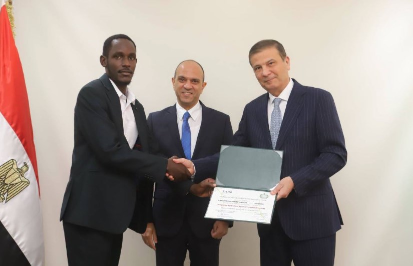 جانب من التكريم 