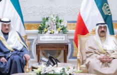 الوزراء الجدد يؤدون اليمين الدستورية أمام أمير البلاد