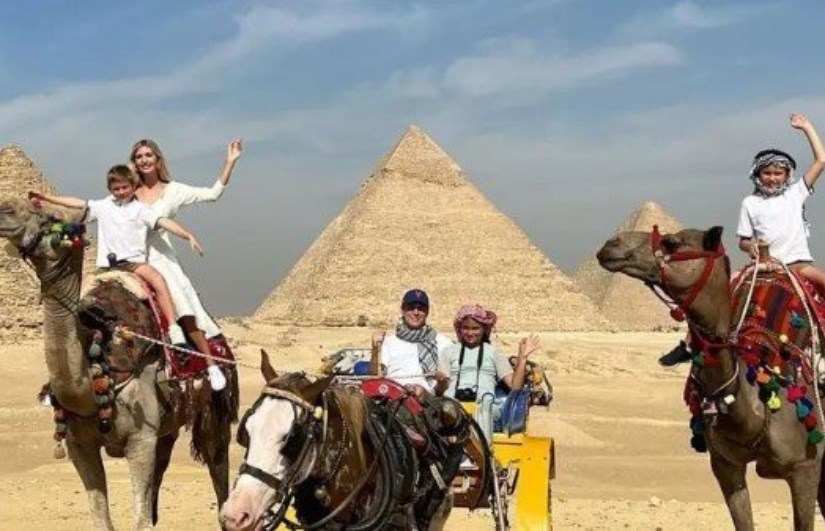 تيفاني ترمب وأسرتها 