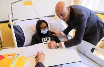 جانب من الزيارة 