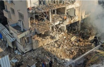 انفجار صاروخ إيراني