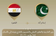 وزير الخارجية يتوجه إلى باكستان للمشاركة في اجتماع وزاري رباعي لبحث التصعيد العسكري بالمنطقة