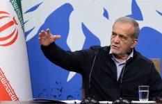 الرئيس الإيراني مسعود بيزشكيان