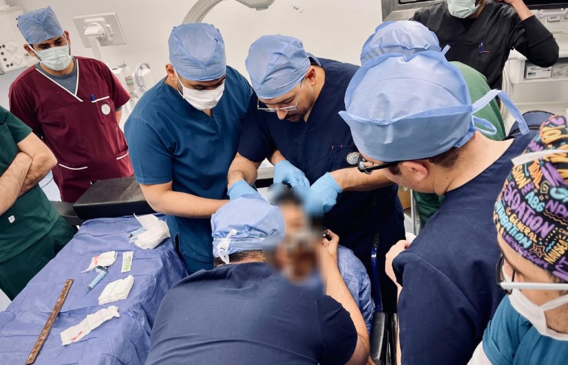 جانب من العملية 