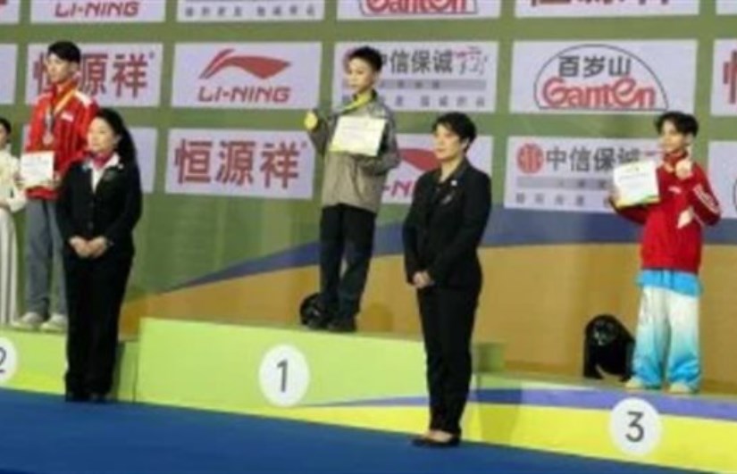 جعمار حسن يحصد برونزية بطولة العالم للووشو كونغ فو للناشئين بالصين