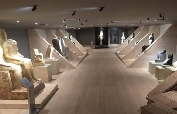 قاعة الخبيئة بمتحف الأقصر