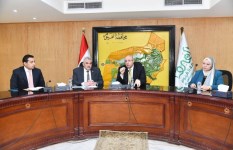 جانب من الزيارة 