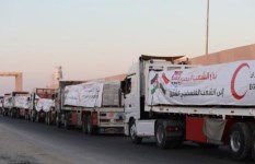 قافلة المساعدات الإنسانية