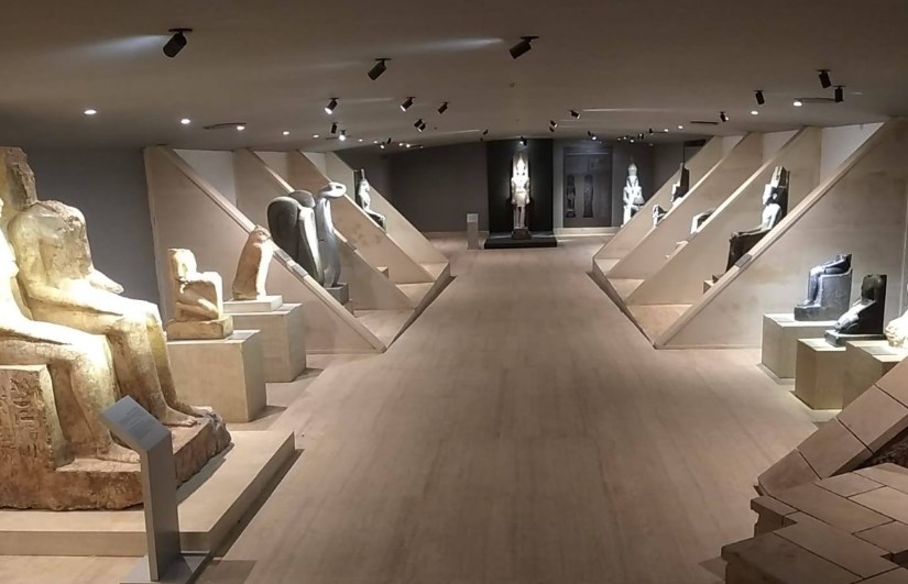 قاعة الخبيئة بمتحف الأقصر