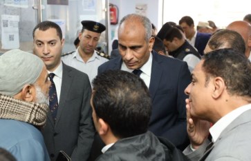 محافظ كفر الشيخ يتفقد مركز قلين