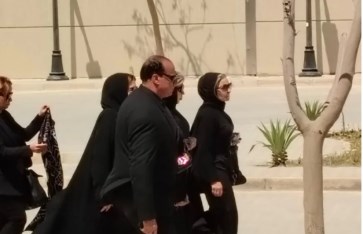 مراسم تشييع جثمان الفنان الراحل هاني شاكر