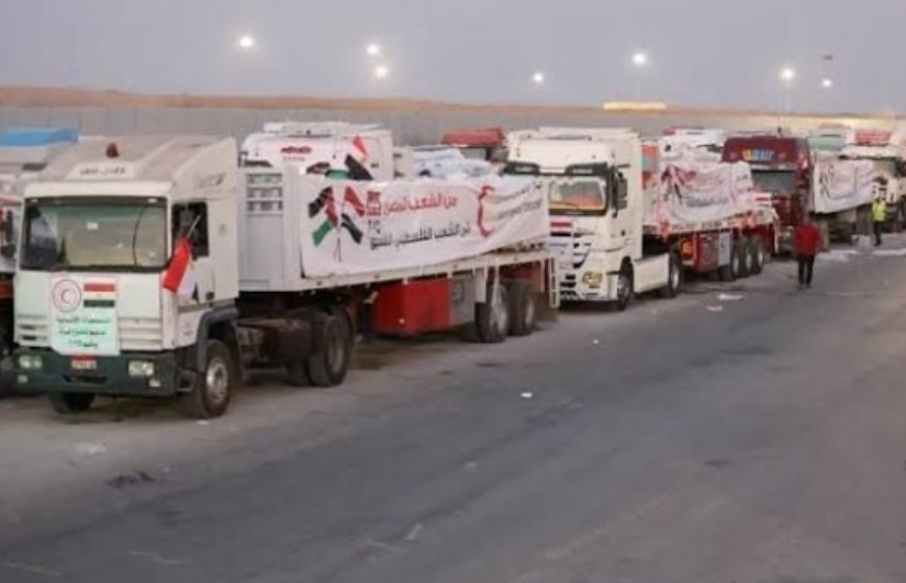 قافلة مساعدات