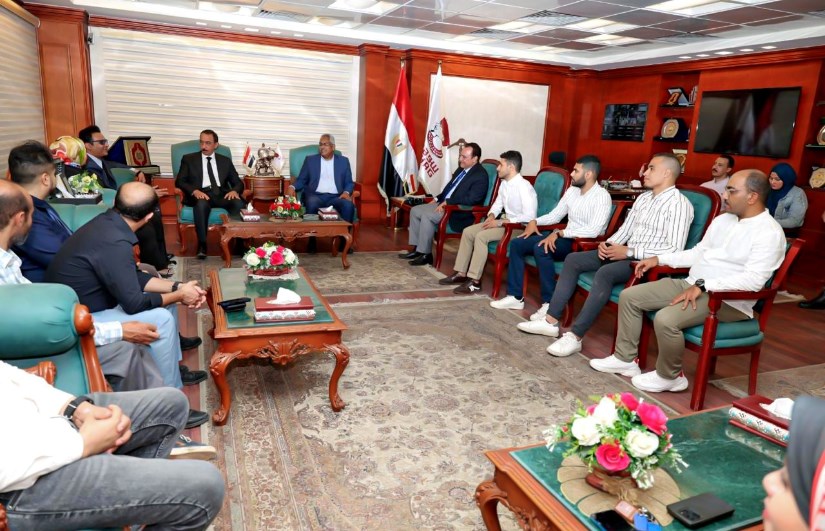 جانب من الزيارة 