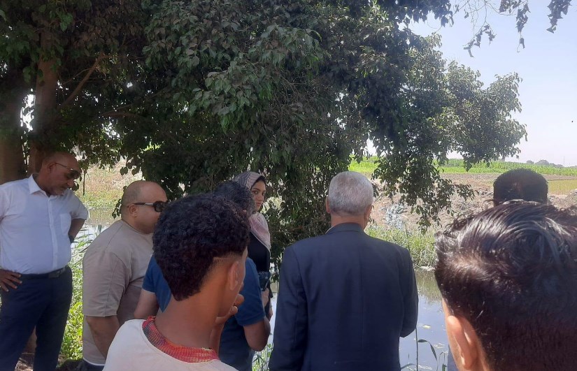 محافظ القليوبية يتابع أعمال اللجنة المشكلة لفحص واقعة "تمساح" مصرف الحصافة