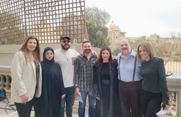 الفنانة إلهام شاهين صناع العمل 