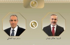 وزير الخارجية ونظيره التركي