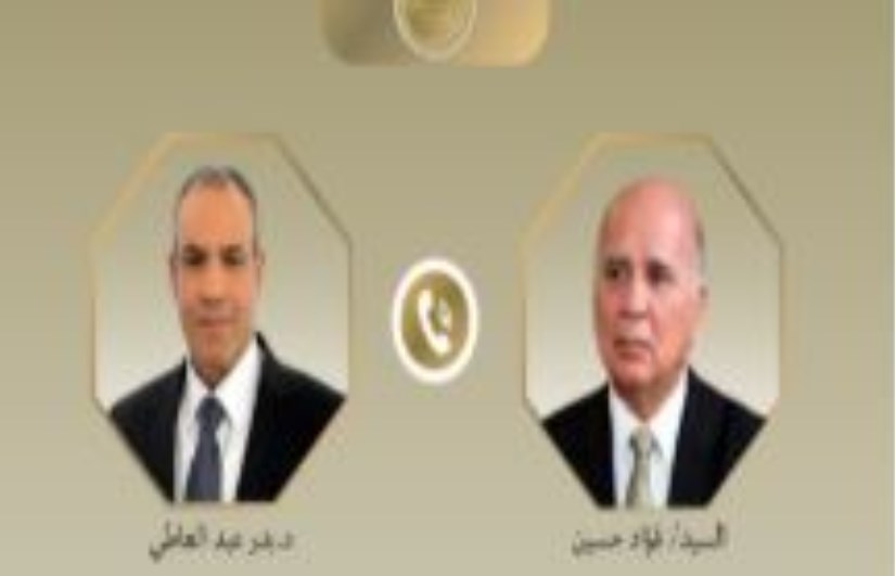 وزير الخارجية ونظيره العراقي