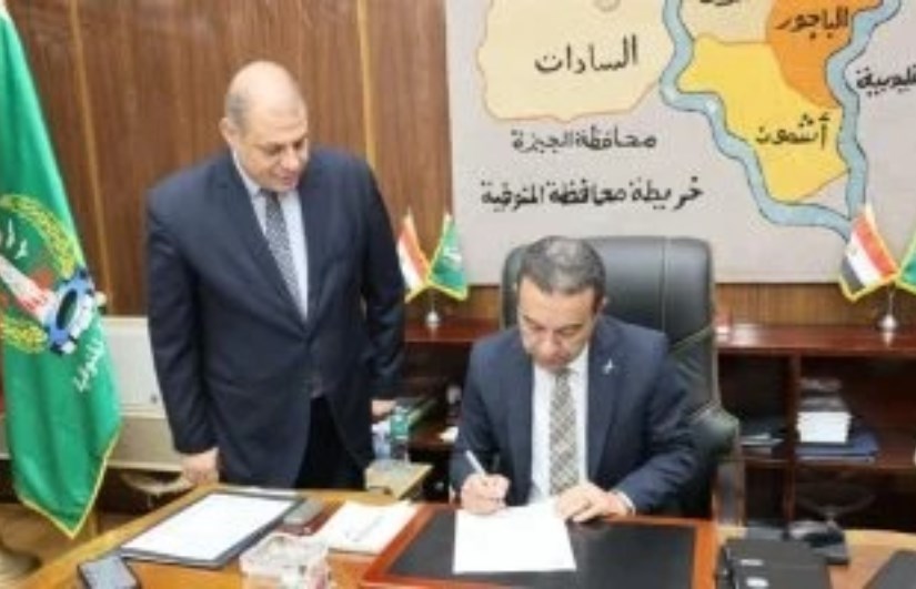 اللواء عمرو الغريب محافظ المنوفية
