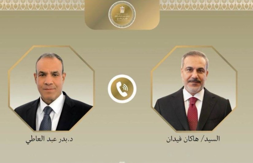 وزير الخارجية ونظيره التركي