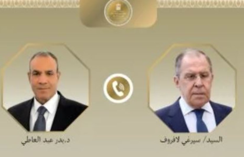 وزير الخارجية ونظيره الروسي