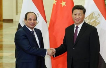 الرئيس السيسي ورئيس الصيين
