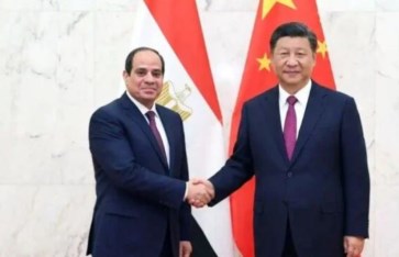الرئيس السيسي ونظيره الصيني