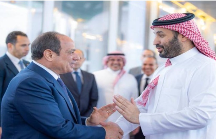 الرئيس السيسي ومحمد بن سلمان